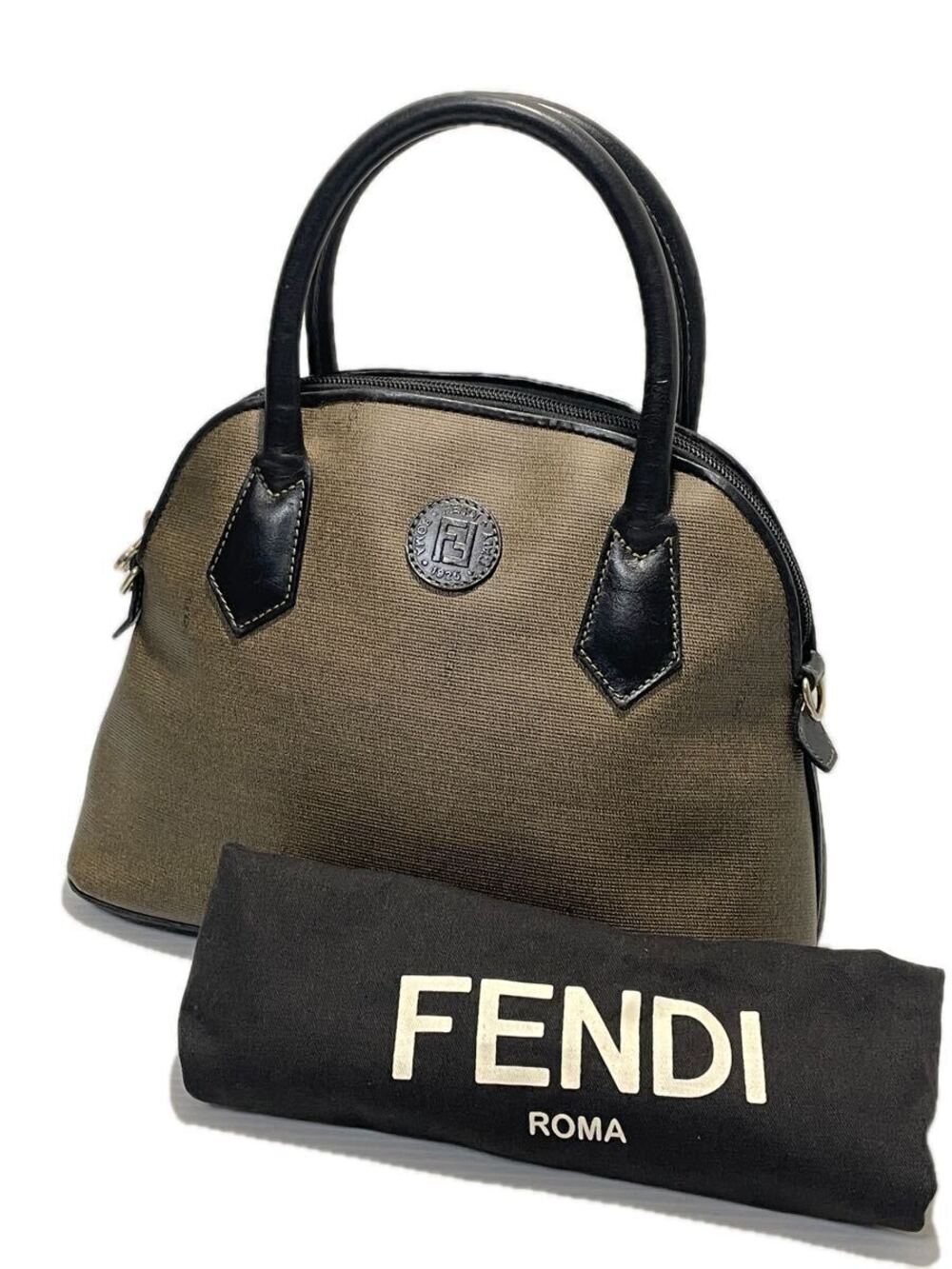 Fendi SAS Handbag Leather